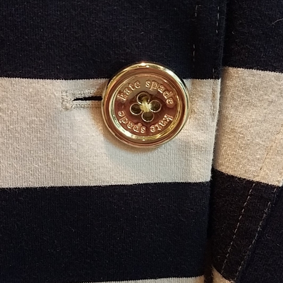 Kate Spade Step Out In Stripes bow jacket - Picture 6 of 13